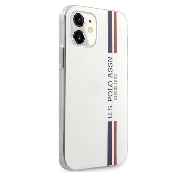 US Polo USHCP12SPCUSSWH iPhone 12 minille, valkoinen hinta ja tiedot | Puhelimen kuoret ja kotelot | hobbyhall.fi