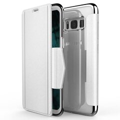 X-Doria Engage Folio Samsung Galaxy S8+:lle, valkoinen Valkoinen hinta ja tiedot | X-Doria Puhelimet, älylaitteet ja kamerat | hobbyhall.fi