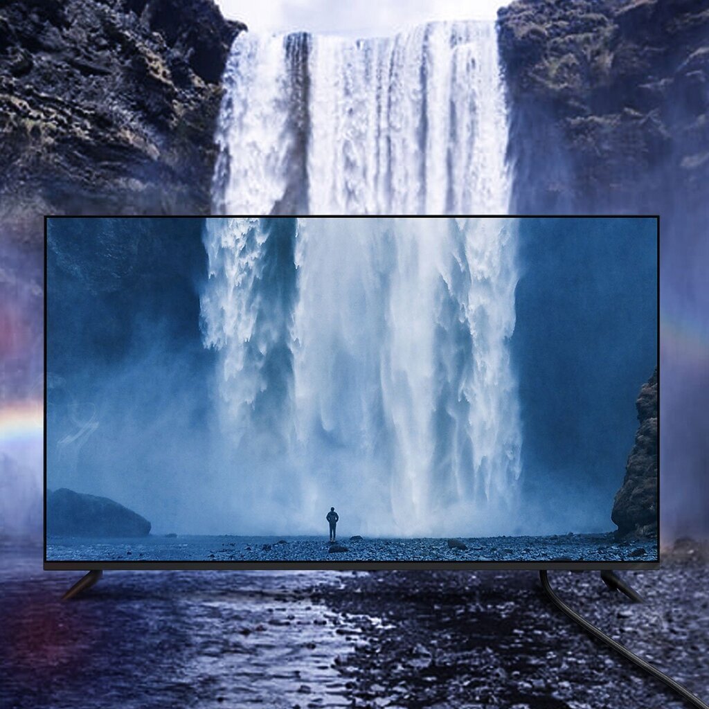 Baseus Enjoyment HDMI-kaapeli 4K60Hz, 0,5 m hinta ja tiedot | Puhelinkaapelit | hobbyhall.fi