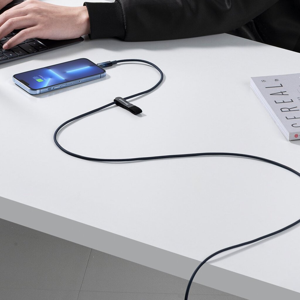 Baseus Explorer -sarja, USB Type C - Lightning, 2 m hinta ja tiedot | Puhelinkaapelit | hobbyhall.fi