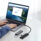 Baseus Lite Series HUB USB Type C -sovitin - 4x USB 3.0 25cm musta (WKQX030301) hinta ja tiedot | Adapterit | hobbyhall.fi