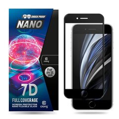 Crong 7D Nano Flexible iPhone SE 2020 / 8 / 7 / 6s / 6 hinta ja tiedot | Näytönsuojakalvot ja -lasit | hobbyhall.fi