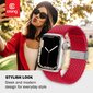 Crong Wave Band Apple Watchille 38/40/41mm, punainen - hinta ja tiedot | Älykellojen ja aktiivisuusrannekkeiden lisätarvikkeet | hobbyhall.fi