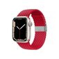 Crong Wave Band Apple Watchille 42/44/45mm, punainen - hinta ja tiedot | Älykellojen ja aktiivisuusrannekkeiden lisätarvikkeet | hobbyhall.fi