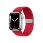 Crong Wave Band Apple Watchille 42/44/45mm, punainen - hinta ja tiedot | Älykellojen ja aktiivisuusrannekkeiden lisätarvikkeet | hobbyhall.fi