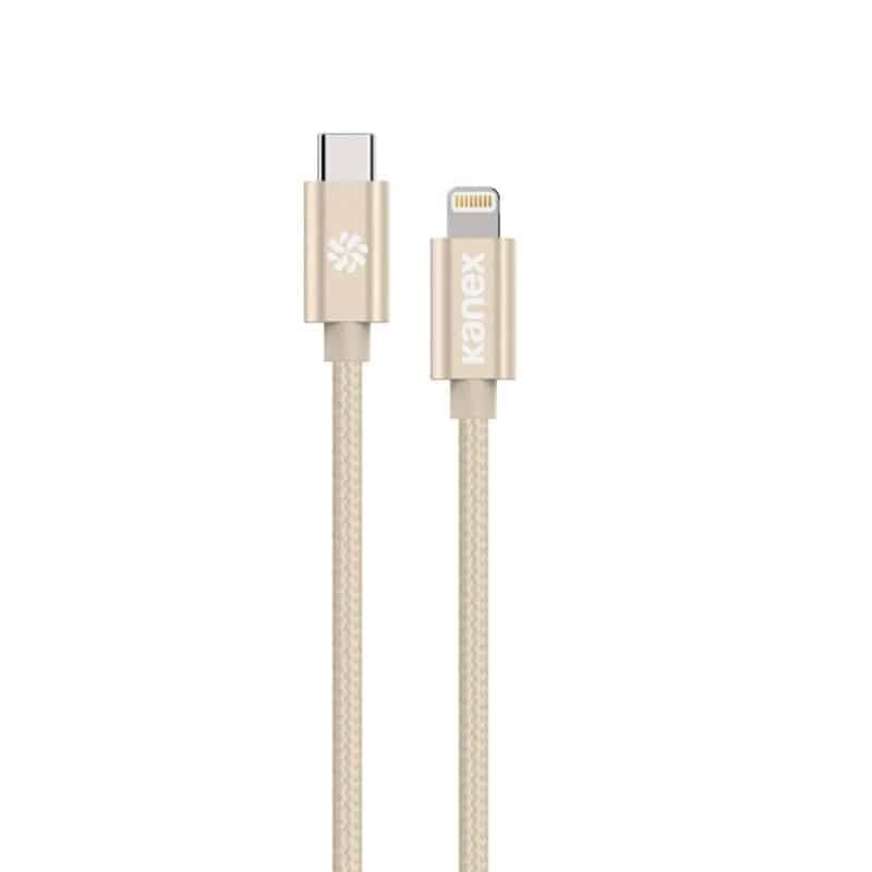 Kanex Premium DuraBraid, USB-C-Lightning, 1,2 m hinta ja tiedot | Puhelinkaapelit | hobbyhall.fi