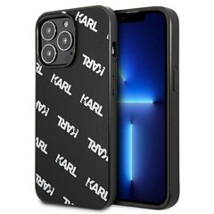 Karl Lagerfeld Case KLHCP13LPULMBK3 iPhone 13 Pro / 13 6.1", musta hinta ja tiedot | Puhelimen kuoret ja kotelot | hobbyhall.fi