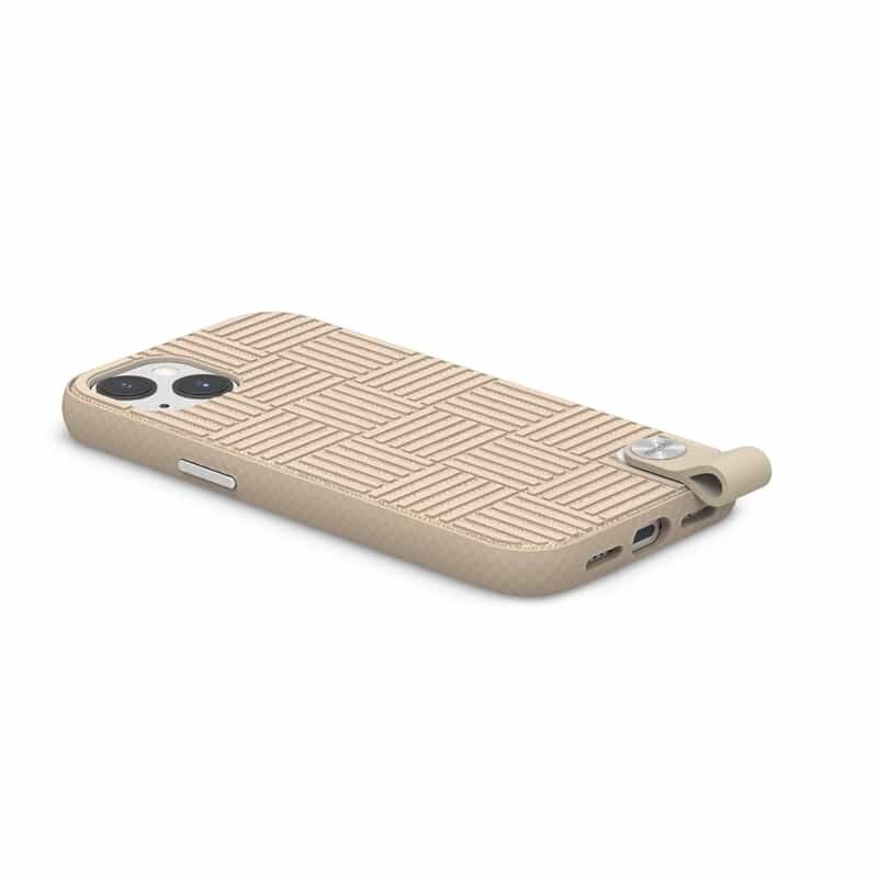 Moshi Altra Slim Hardshell iPhone 13:lle, beige hinta ja tiedot | Puhelimen kuoret ja kotelot | hobbyhall.fi