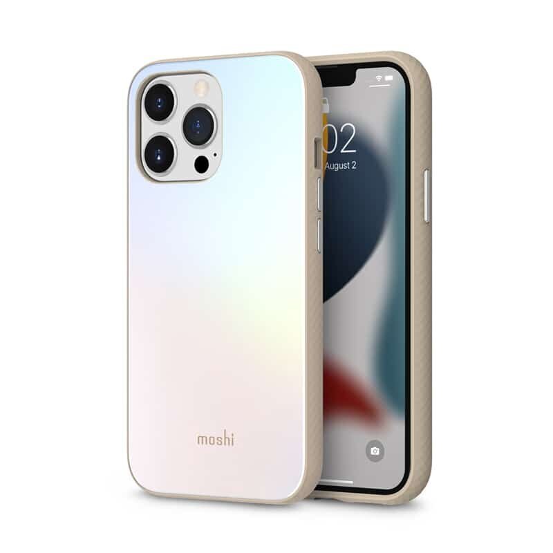 Moshi iGlaze iPhone 13 Prolle, hopea hinta ja tiedot | Puhelimen kuoret ja kotelot | hobbyhall.fi