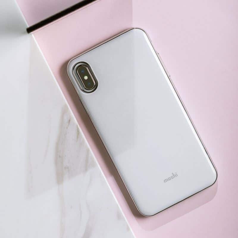 Moshi iGlaze iPhone Xs Maxille, valkoinen hinta ja tiedot | Puhelimen kuoret ja kotelot | hobbyhall.fi