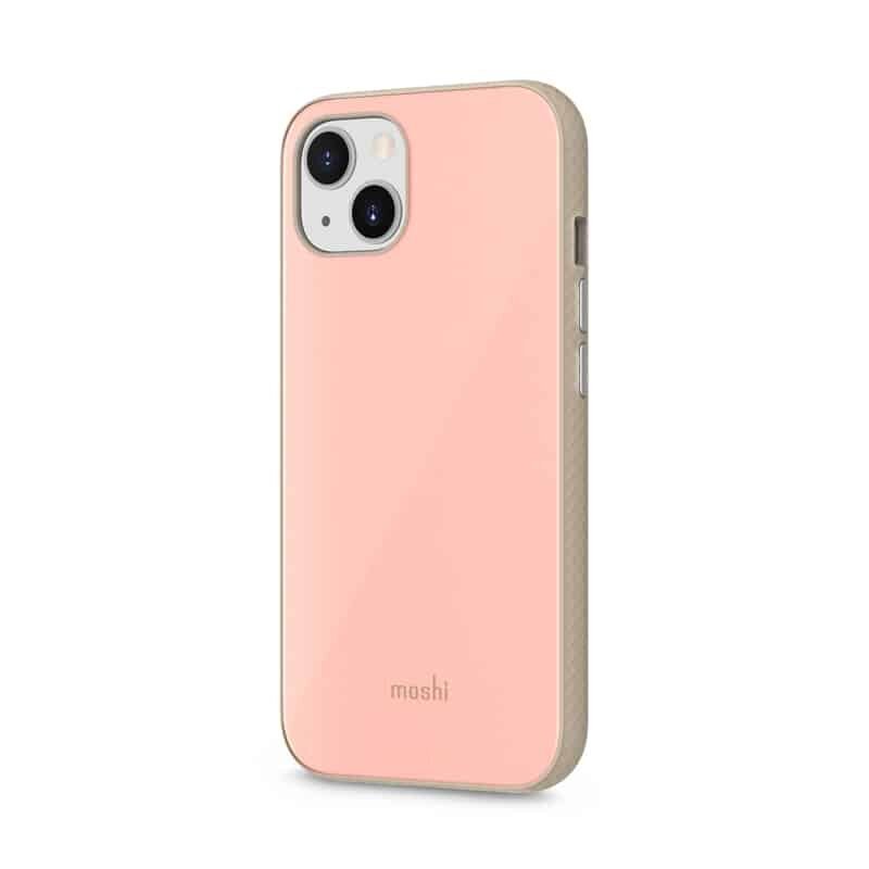 Moshi iPhone 13 vaaleanpunainen hinta ja tiedot | Puhelimen kuoret ja kotelot | hobbyhall.fi