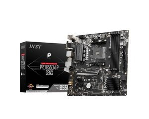 MSI Pro B550M-P Gen3, Micro ATX, AM4, DDR4 hinta ja tiedot | Emolevyt | hobbyhall.fi