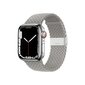 Crong Wave Band Apple Watchille 38/40/41mm, harmaa - hinta ja tiedot | Älykellojen ja aktiivisuusrannekkeiden lisätarvikkeet | hobbyhall.fi