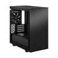 Fractal Design Define 7 Mini Black TG Light Tint hinta ja tiedot | Tietokonekotelot | hobbyhall.fi