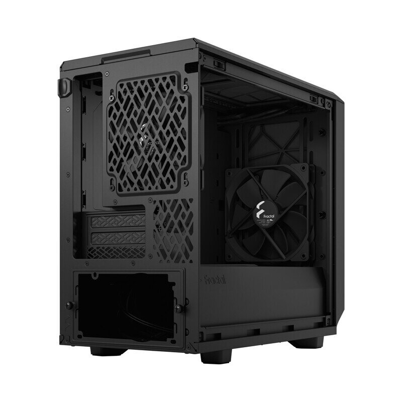 Fractal Design Meshify 2 Nano Black TG tumma sävy hinta ja tiedot | Tietokonekotelot | hobbyhall.fi