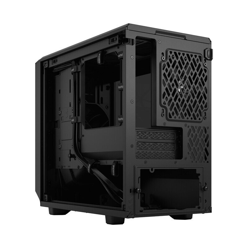 Fractal Design Meshify 2 Nano Black TG tumma sävy hinta ja tiedot | Tietokonekotelot | hobbyhall.fi