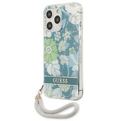 Guess Case GUHCP13XHFLSN iPhone 13 Pro Max 6.7, vihreä hinta ja tiedot | Puhelimen kuoret ja kotelot | hobbyhall.fi