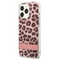 Guess Case GUHCP13XHSLEOP iPhone 13 Pro Max, vaaleanpunainen hinta ja tiedot | Puhelimen kuoret ja kotelot | hobbyhall.fi