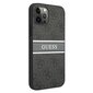 Guess GUHCP12L4GDGR iPhone 12 Pro Max 6.7 harmaa / harmaa kovakotelo 4G Stripe hinta ja tiedot | Puhelimen kuoret ja kotelot | hobbyhall.fi