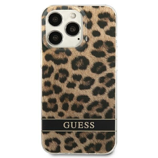 Guess GUHCP13LHSLEOW iPhone 13 Prolle / 13 6.1", ruskea hinta ja tiedot | Puhelimen kuoret ja kotelot | hobbyhall.fi