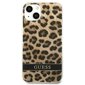 Guess GUHCP13SHSLEOW iPhone 13 minille 5,4", ruskea hinta ja tiedot | Puhelimen kuoret ja kotelot | hobbyhall.fi