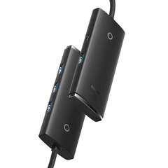 Hub 4w1 Baseus Lite Series USB 4x USB 3.0 2m hinta ja tiedot | Adapterit | hobbyhall.fi