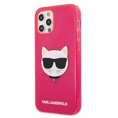 Karl Lagerfeld iPhone 12 Pro Max Pink hinta ja tiedot | Puhelimen kuoret ja kotelot | hobbyhall.fi