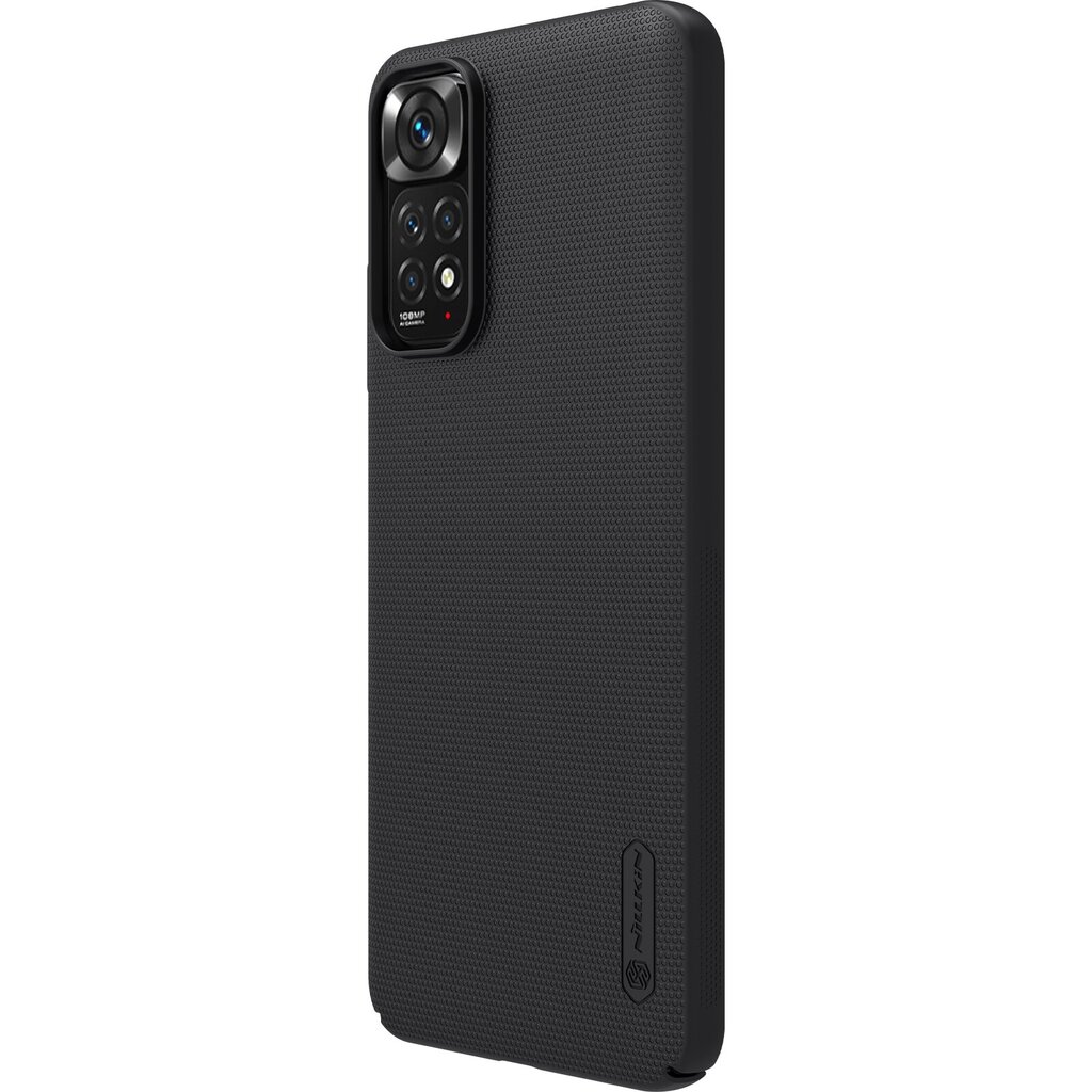 Nillkin Super Frosted takakuori Xiaomi Redmi Note 11S:lle, musta hinta ja tiedot | Puhelimen kuoret ja kotelot | hobbyhall.fi