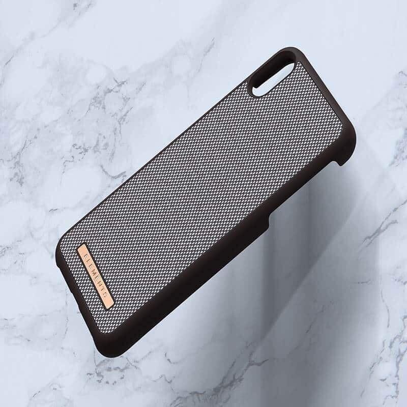 Nordic Elements Saeson Idun Kotelo iPhone Xs Max:ille, ruskea hinta ja tiedot | Puhelimen kuoret ja kotelot | hobbyhall.fi