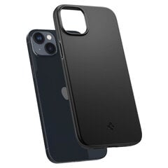 Spigen Thin Fit iPhone 14 musta hinta ja tiedot | Puhelimen kuoret ja kotelot | hobbyhall.fi