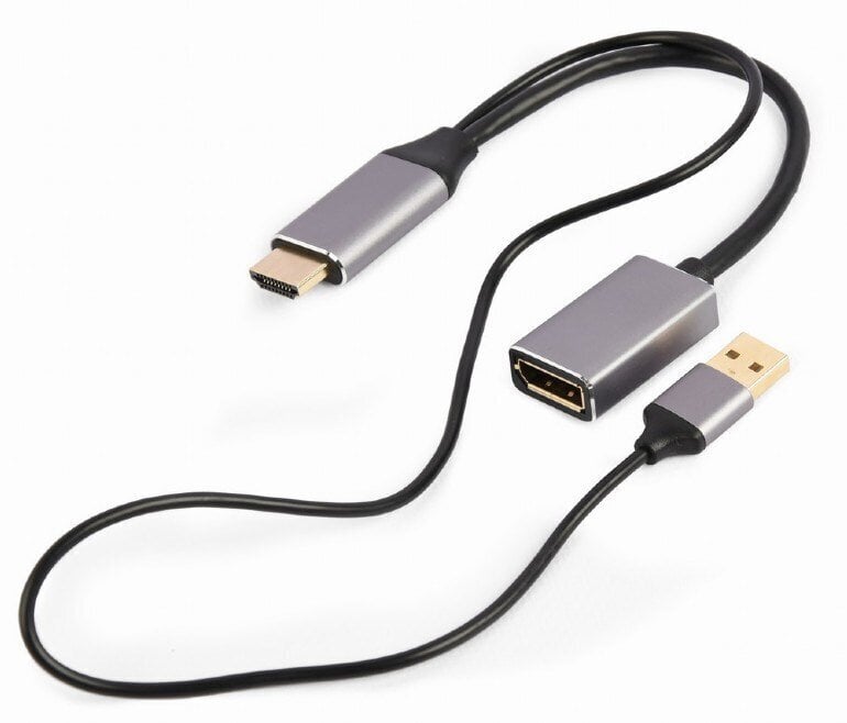 Sovitin Gembird A-HDMIM-DPF-02, DisplayPort - HDMI hinta ja tiedot | Adapterit | hobbyhall.fi