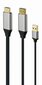 Sovitin Gembird A-HDMIM-DPM-01, HDMI / DisplayPort hinta ja tiedot | Adapterit | hobbyhall.fi