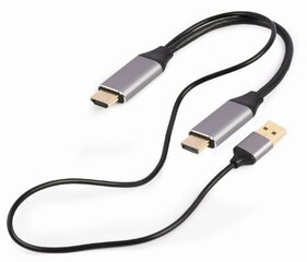 Sovitin Gembird A-HDMIM-DPM-01, HDMI / DisplayPort hinta ja tiedot | Adapterit | hobbyhall.fi