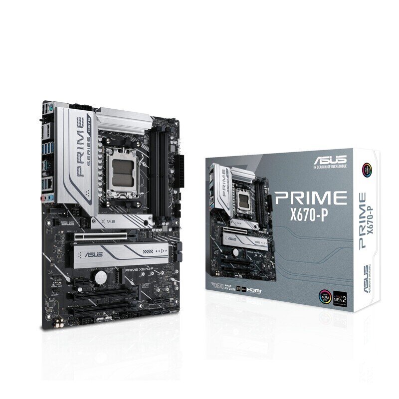 Asus PRIME X670-P AMD hinta ja tiedot | Emolevyt | hobbyhall.fi