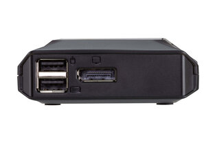 Aten US3312 2-Port USB-C 4K DisplayPort KVM hinta ja tiedot | Adapterit | hobbyhall.fi