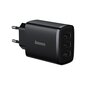 Baseus Compact 3x USB 17W (CCXJ020101) hinta ja tiedot | Puhelimen laturit | hobbyhall.fi