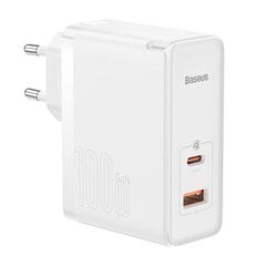 Baseus GaN5 Pro USB-C + USB, 100W + 1m hinta ja tiedot | Puhelimen laturit | hobbyhall.fi