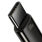 Baseus Tungsten Gold, USB to USB-C, 100W, 1m (black) hinta ja tiedot | Puhelinkaapelit | hobbyhall.fi