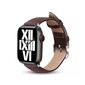 Crong Noble Band aito nahkaranneke Apple Watchiin 38/40/41mm, ruskea - hinta ja tiedot | Älykellojen ja aktiivisuusrannekkeiden lisätarvikkeet | hobbyhall.fi