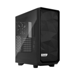 Fractal Design Meshify 2 Compact Lite Black TG Light sävy hinta ja tiedot | Tietokonekotelot | hobbyhall.fi