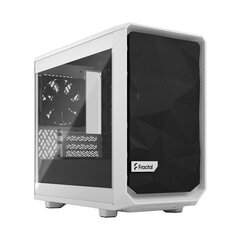 Fractal Design Meshify 2 Nano White TG kirkas sävy hinta ja tiedot | Tietokonekotelot | hobbyhall.fi