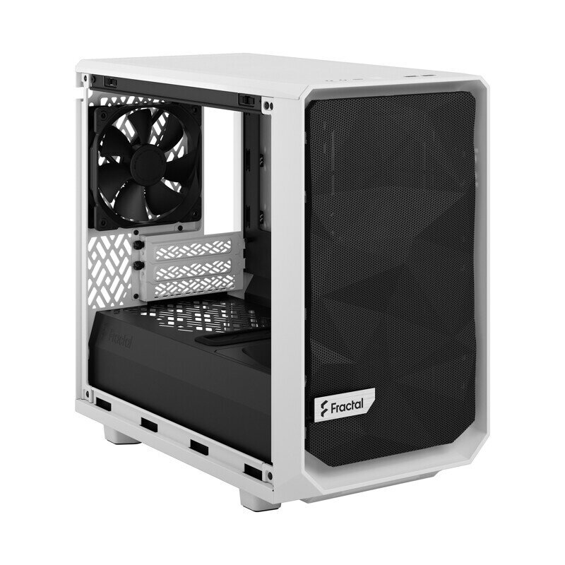 Fractal Design Meshify 2 Nano White TG kirkas sävy hinta ja tiedot | Tietokonekotelot | hobbyhall.fi