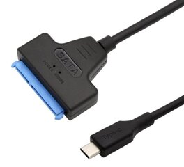 Gembird USB 3.0 Type-C male to SATA 2.5 hinta ja tiedot | Adapterit | hobbyhall.fi