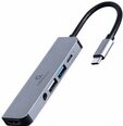 Gembird USB Type-C 5-in-1 Grey