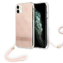 Guess iPhone 11 Pinkki hinta ja tiedot | Puhelimen kuoret ja kotelot | hobbyhall.fi