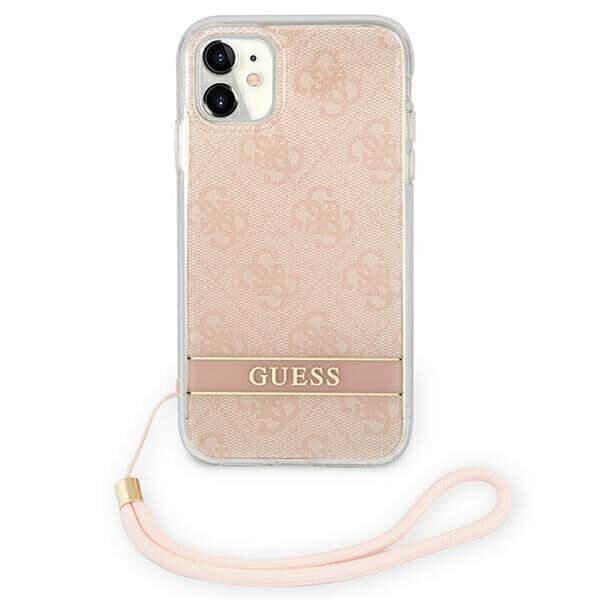 Guess iPhone 11 Pinkki hinta ja tiedot | Puhelimen kuoret ja kotelot | hobbyhall.fi