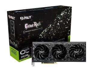 Palit GeForce RTX 4090 GameRock OC, 24 Gt |GDDR6X|384 bit|PCIE 4.0 16x|GPU 2235 MHz|1xHDMI|3xDisplayPort|NED4090S19SB-1020G hinta ja tiedot | Näytönohjaimet | hobbyhall.fi