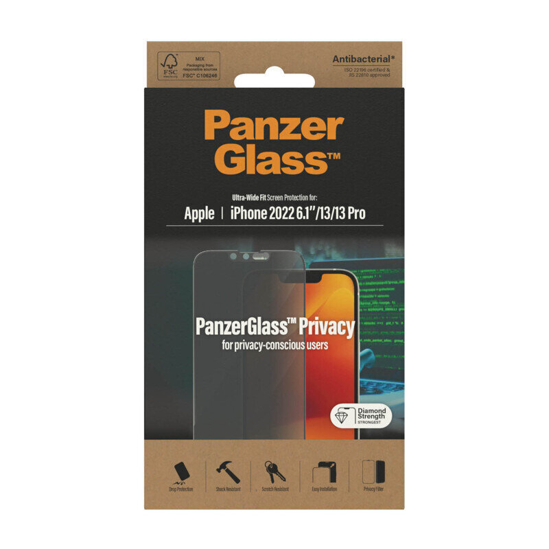 PanzerGlass iPhone 14/13/13 Pro hinta ja tiedot | Näytönsuojakalvot ja -lasit | hobbyhall.fi