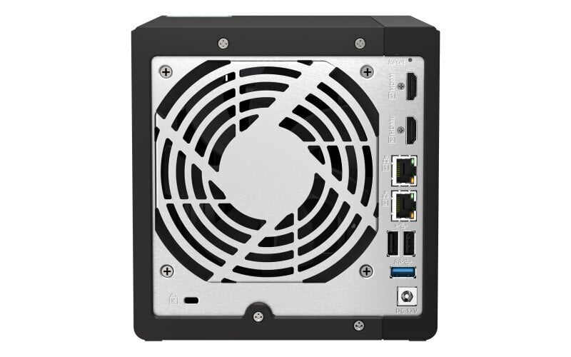 QNAP 4-paikkainen pöytätietokone NAS TS-453E-8G Jopa 4 HDD/SSD Hot Swap hinta ja tiedot | Ulkoiset kovalevyt | hobbyhall.fi