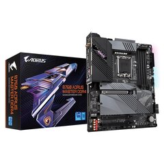 Gigabyte B760 AORUS MASTER DDR4 (versio 1.0), ATX, LGA1700, DDR4, WiFi hinta ja tiedot | Emolevyt | hobbyhall.fi